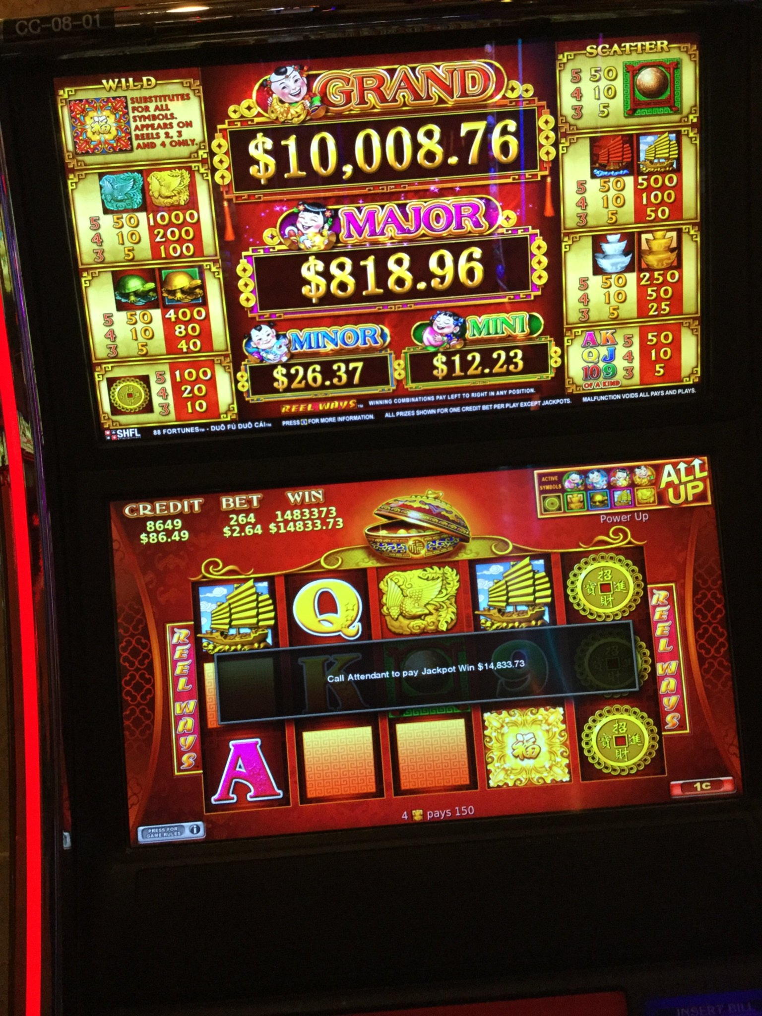 EURO 2135 Ingen insättningsbonus på Cherry Jackpot Casino